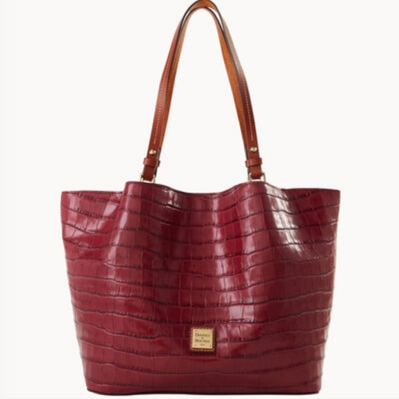 Dooney & Bourke Handbags - NWT Dooney & Bourke Oakdale Flynn- Wine (matching wallet also in closet)